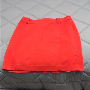 Banana Republic Red Mini Pencil Skirt Casual Night Out